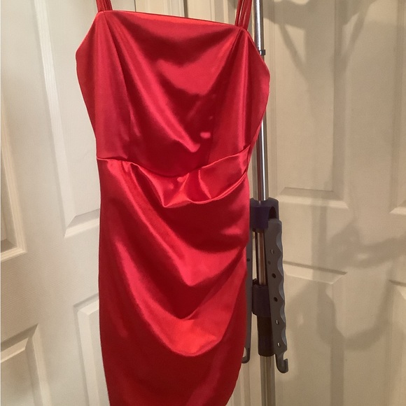 Emerald Sundae Dresses & Skirts - Emerald Sundae Vibrant Red Mini Dress